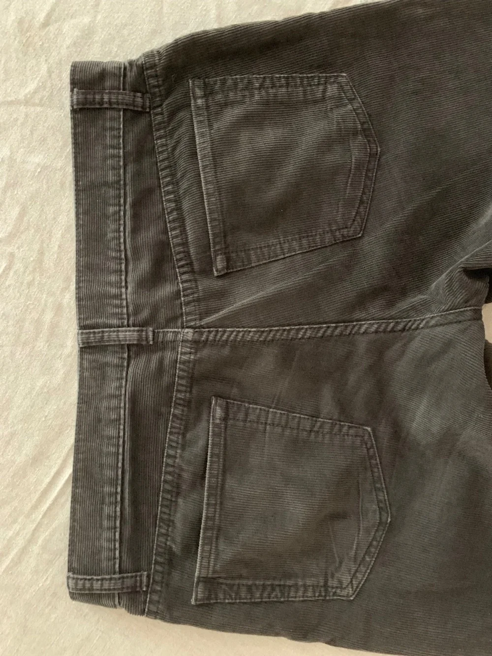 J.Crew 484 Slim Fit Corduroy Pants Men's 32x30 Charcoal Brown 5-Pocket
